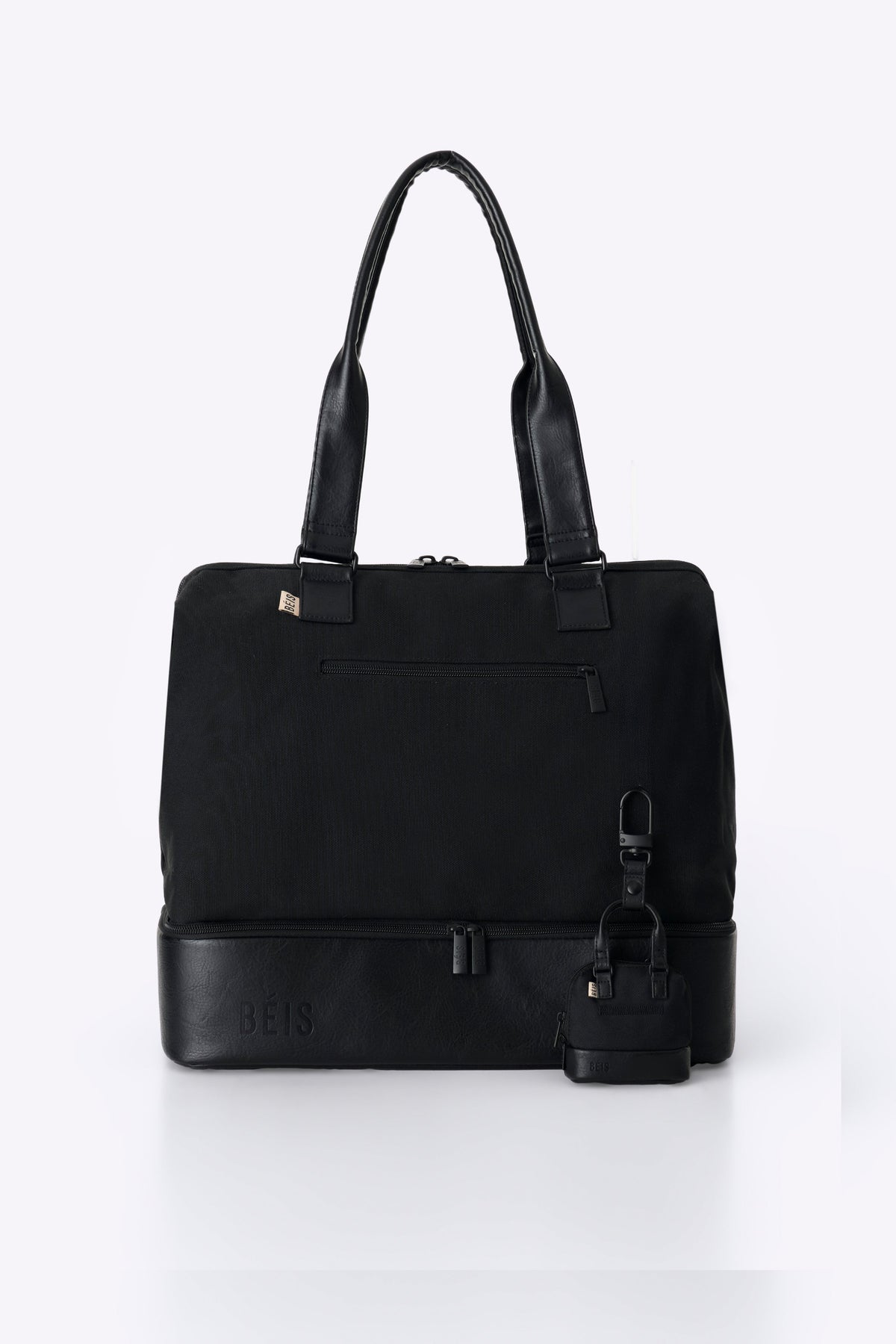 The Micro Weekender Charm in Black
