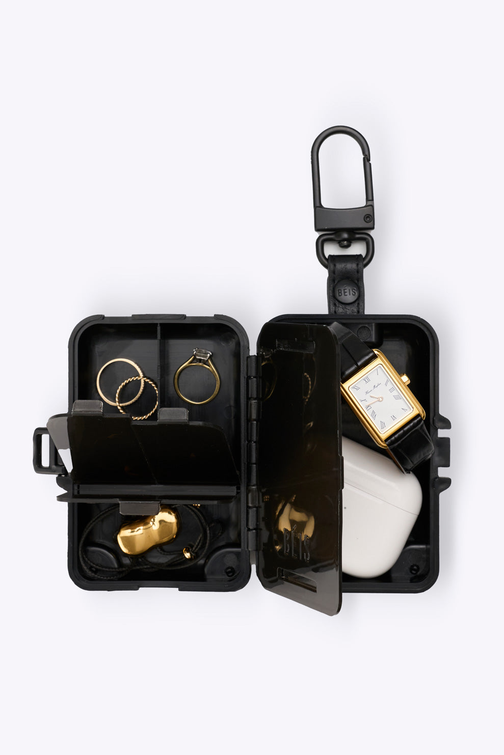 The Micro Roller Charm in Black
