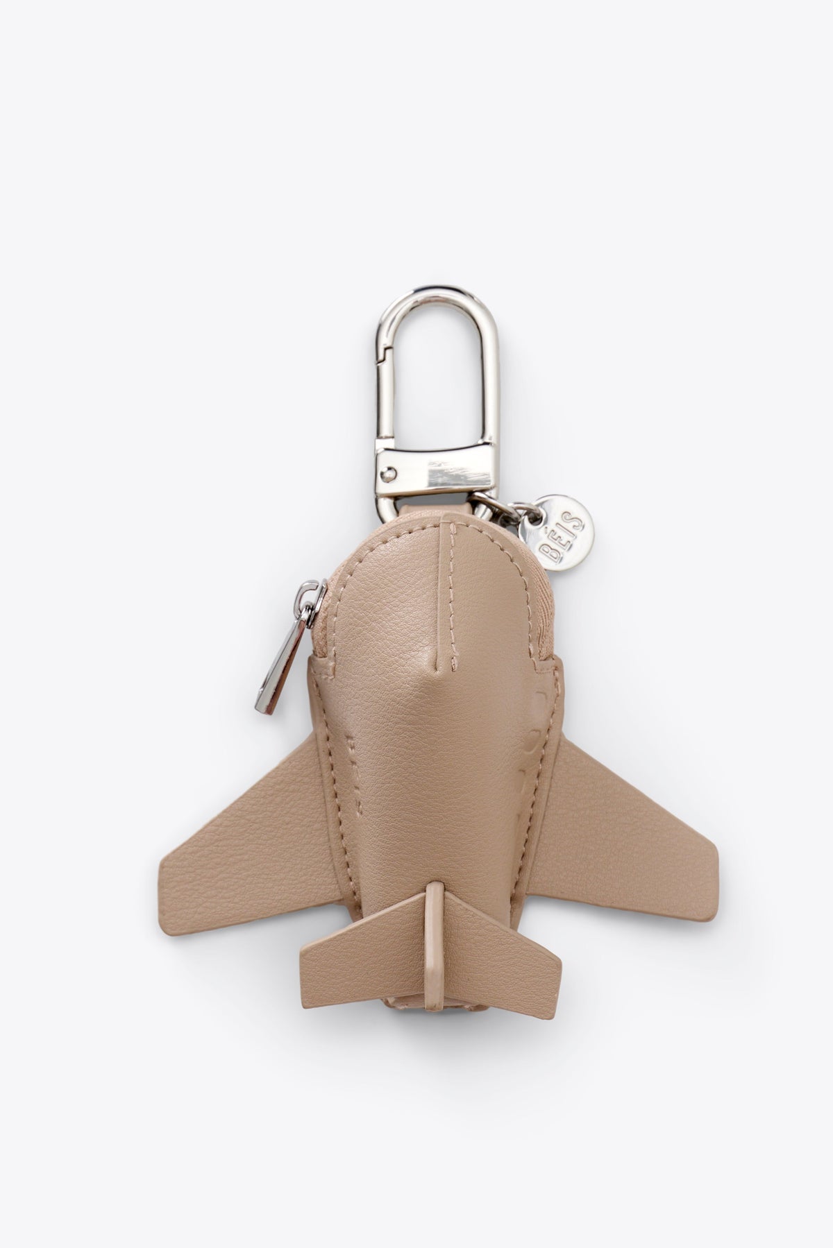 The Airplane Charm in Beige