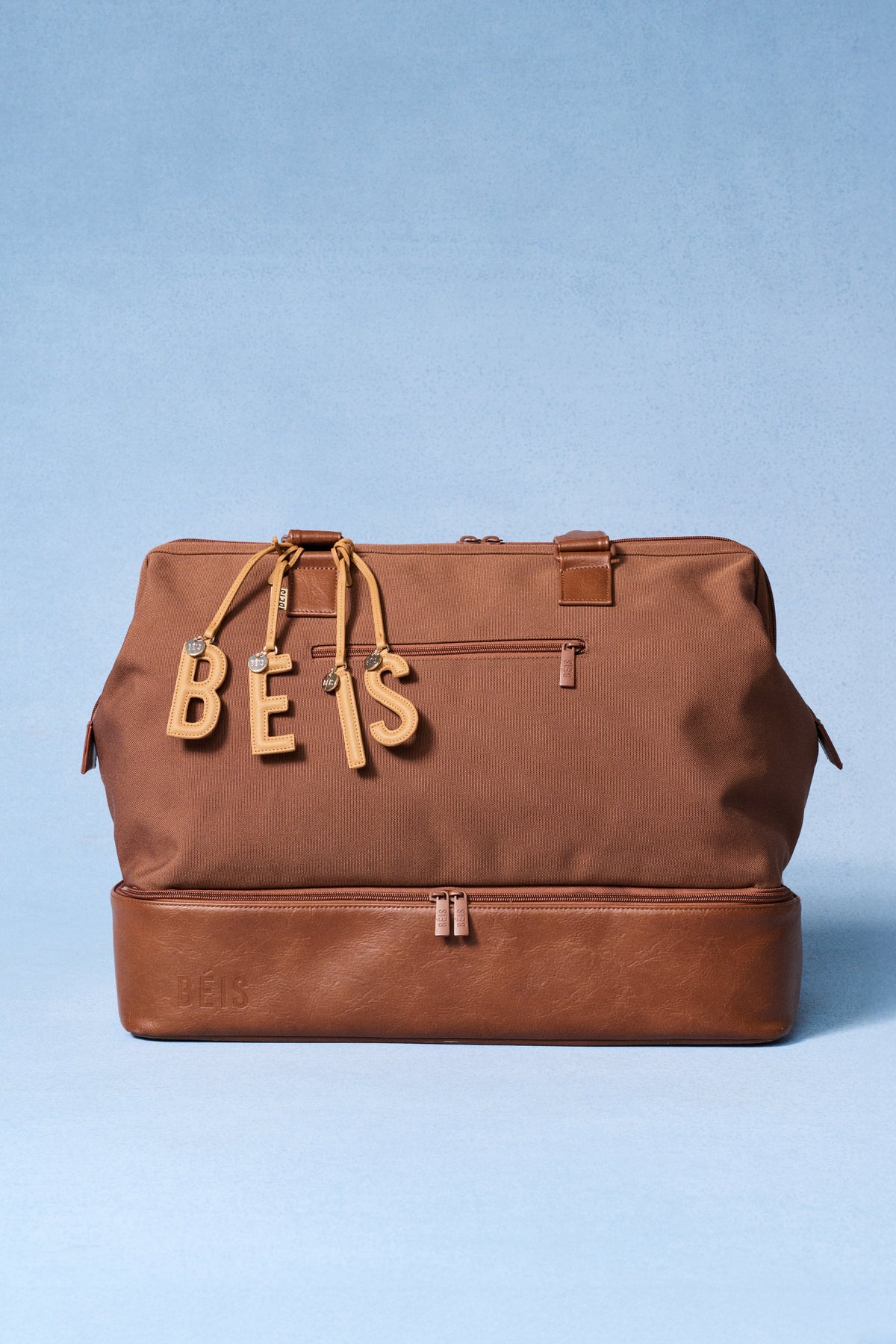 The Letter Charm in Camel