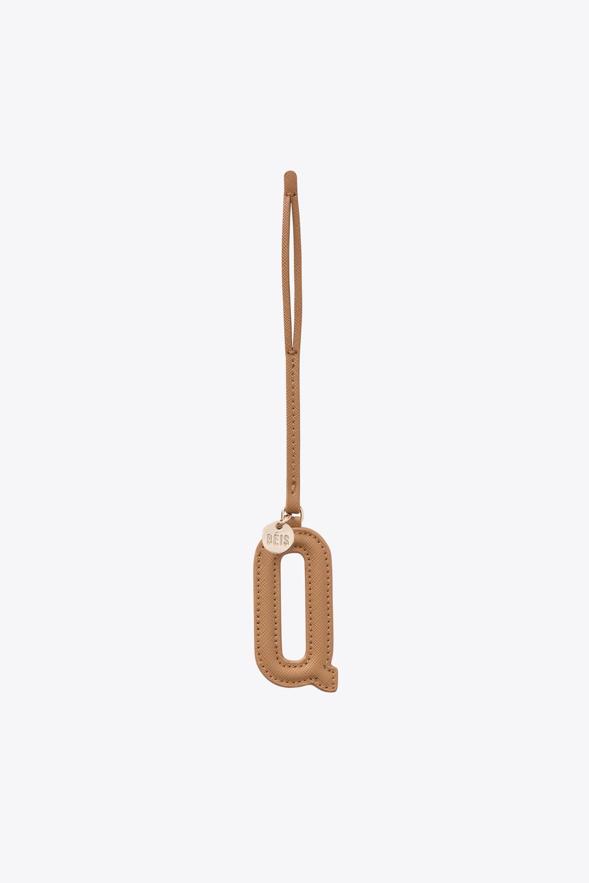 The Letter Charm in Camel