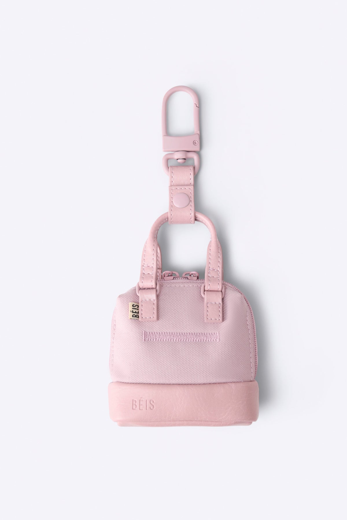The Micro Weekender Charm in Atlas Pink