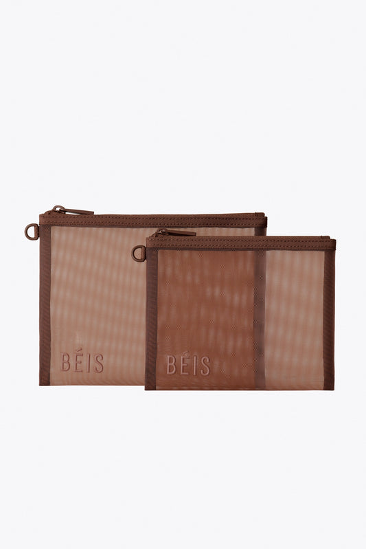 The Mesh Pouch Duo in Maple