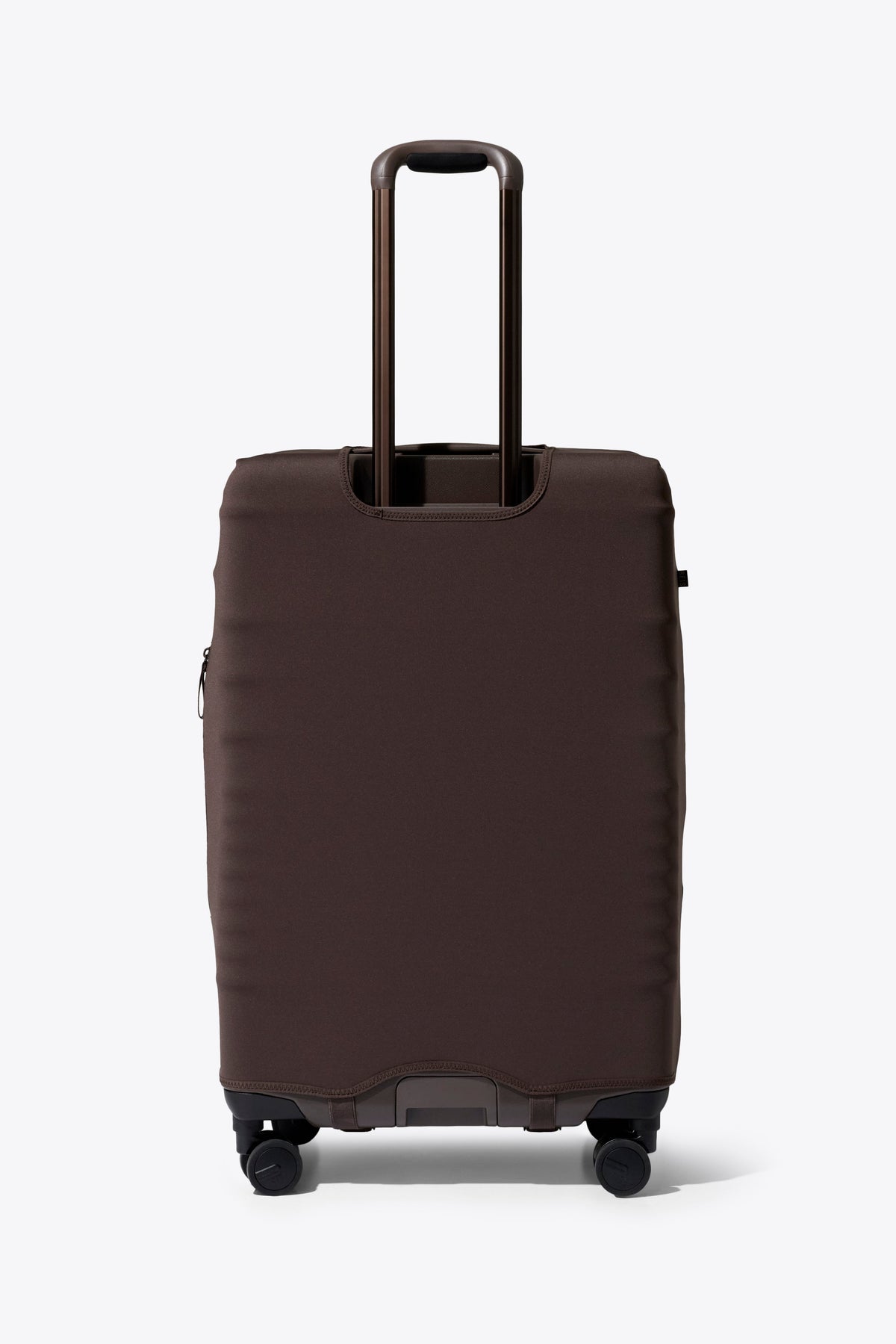 The Hybrid Check-In Luggage Cover in Espresso