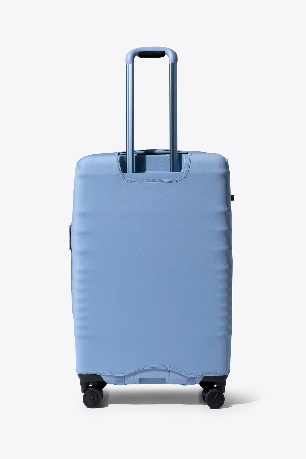 The Hybrid Check-In Luggage Cover in Dusty Blue